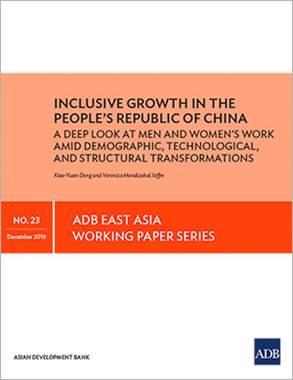 Inclusive Growth in the People’s Republic of China: A Deep Look at Men and Women’s Work Amid Demographic, Technological and Structural Transformations
