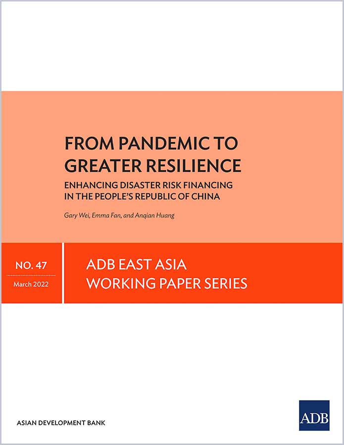 From Pandemic to Greater Resilience: Enhancing Disaster Risk Financing in the PRC